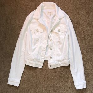 White Jean Jacket
